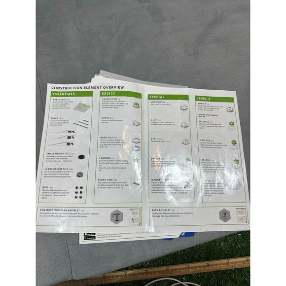 Gravitrax Marble Run  Track System Starter Set Ravensburger Almost Complete - Picture 6 of 15